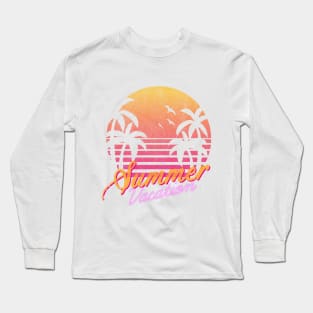 Summer Vacation Long Sleeve T-Shirt